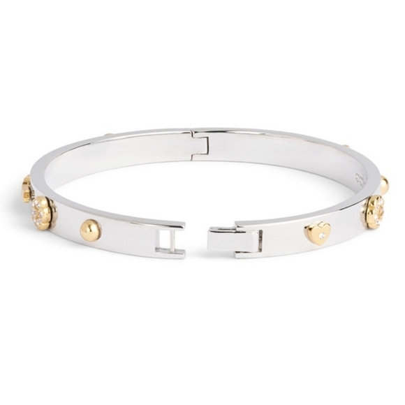 COACH Signature Mixed Motif Bangle Bracelet - Picture 4 of 6